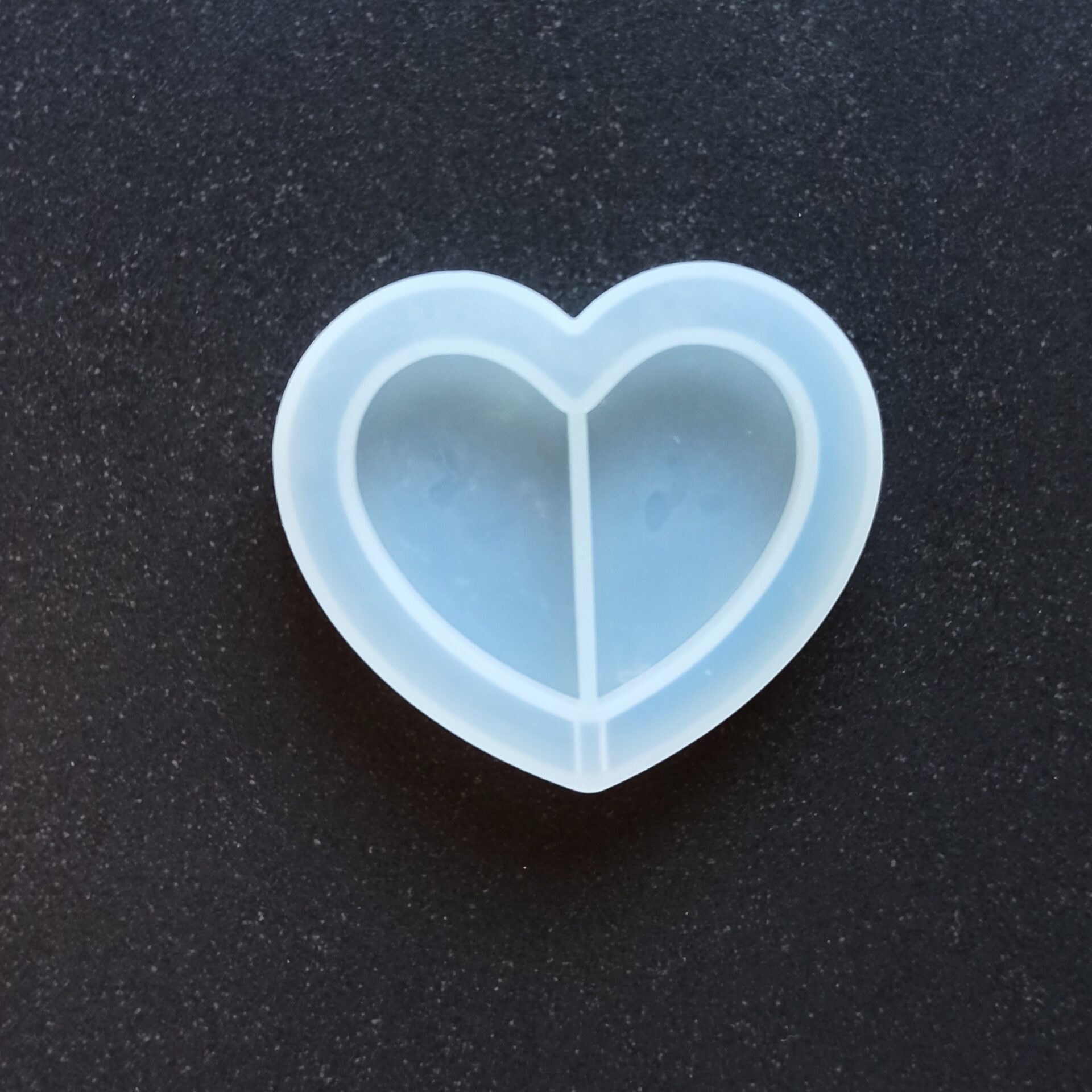 Mini Molde Silicona Corazón - Moldes Silicona - Sukiscrap