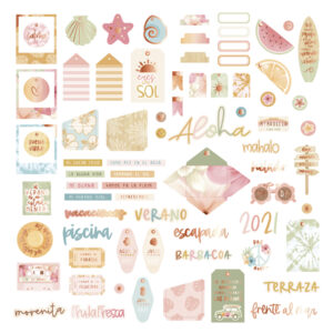 Die Cuts Palabras Aloha Mintopia