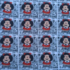 Tela decorada 50x45cm Mafalda