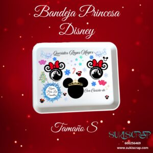 Bandejas Disney Princesa Personalizada